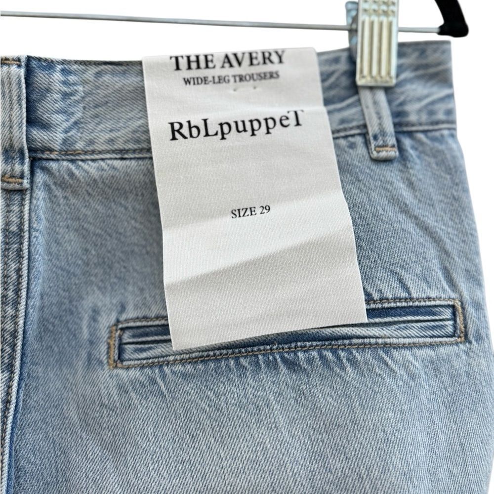 NWT RBL Puppet Women's The Avery Wide Leg Trouser Size 29 - Picture 7 of 10